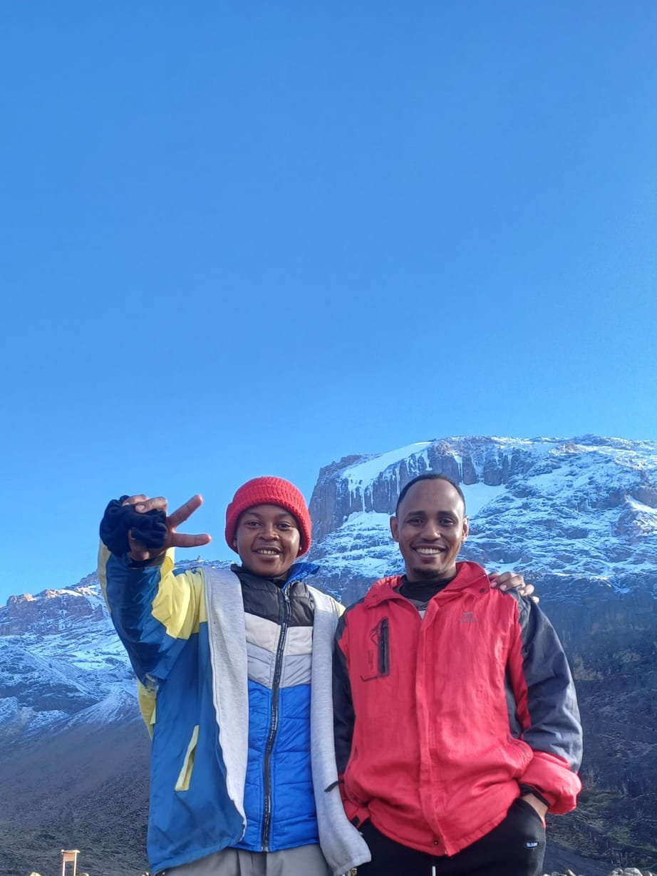 Lukumay and Agustino - Mountain Guides